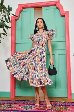 Aruna Dress -Multi