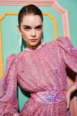 Bunzi Dress Pink