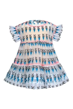 Coral Dress Blue