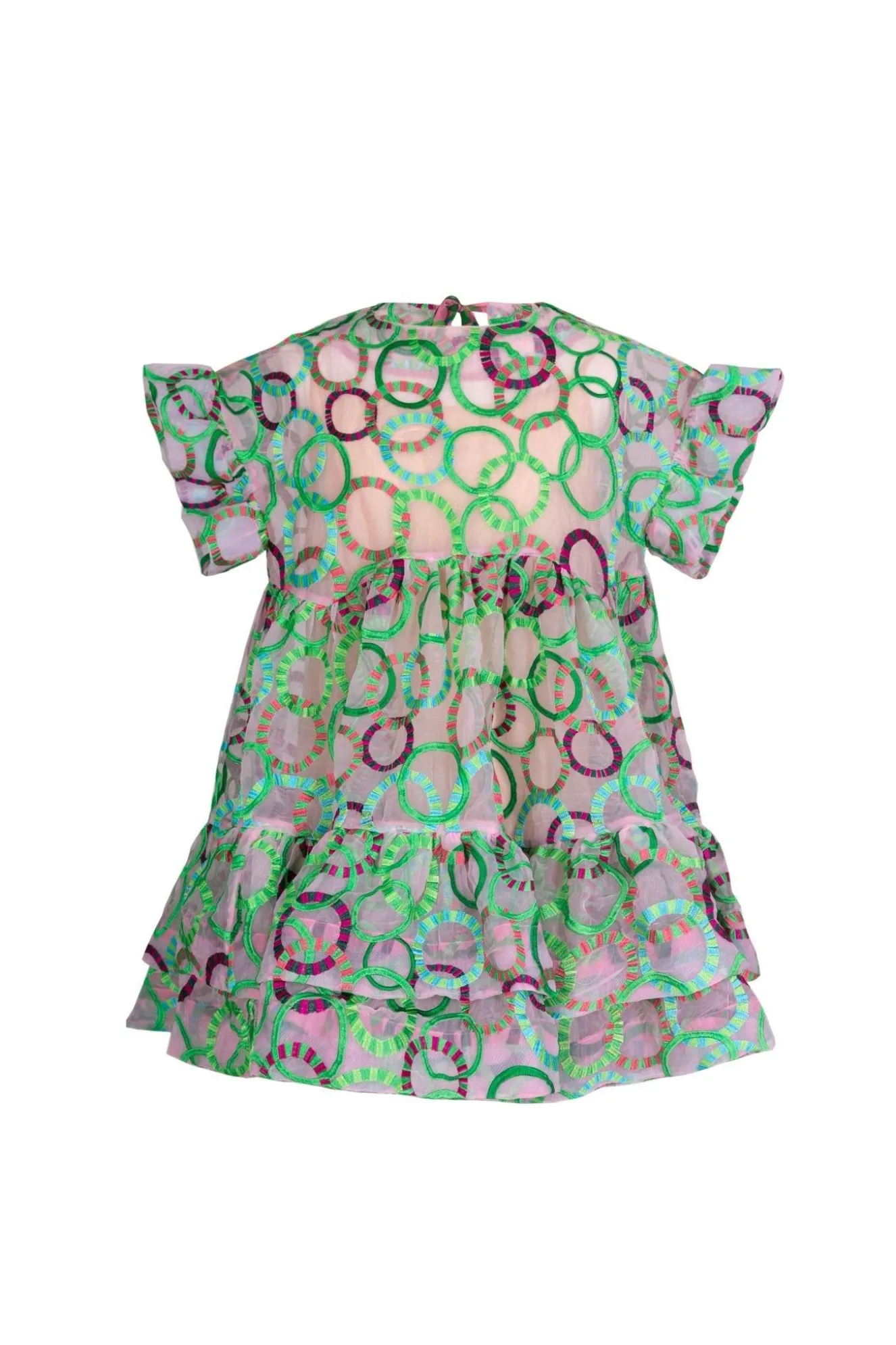 Coral Dress Green
