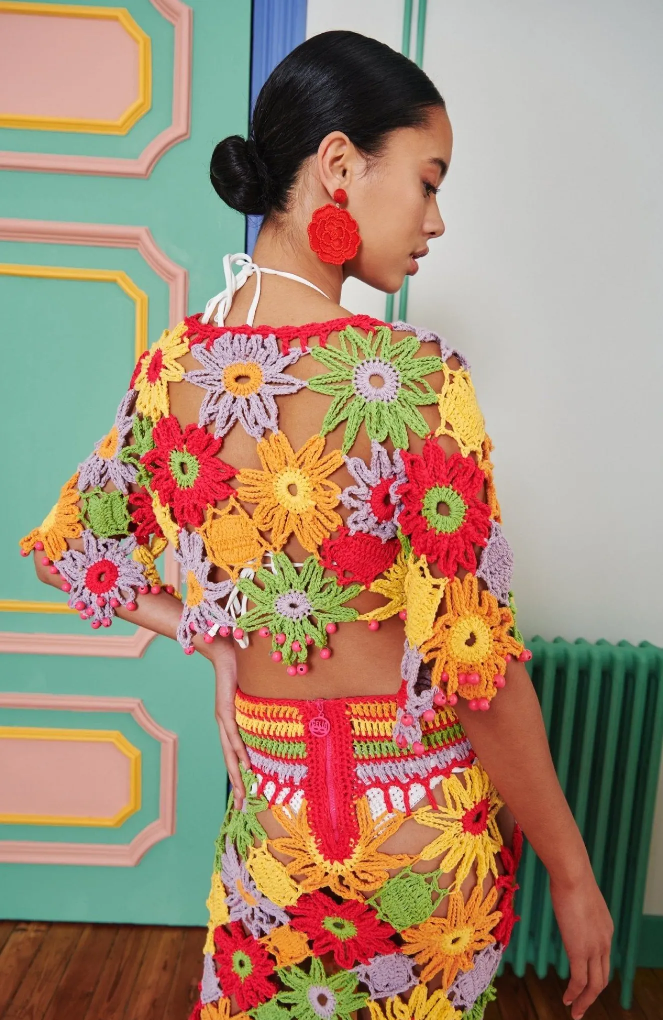 Coral Top Multi
