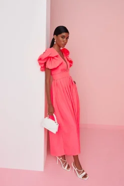 Curazao Dress Neon Pink