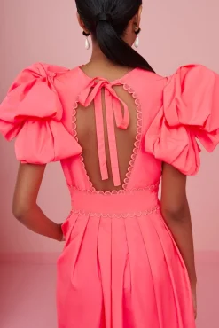 Curazao Dress Neon Pink