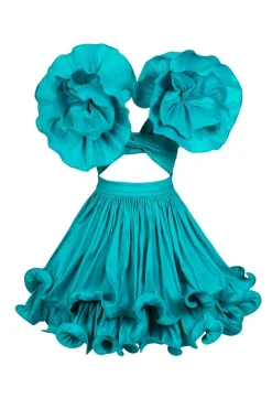 Ethereal Dress Blue