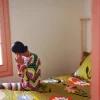 Green Iris Bedding Set