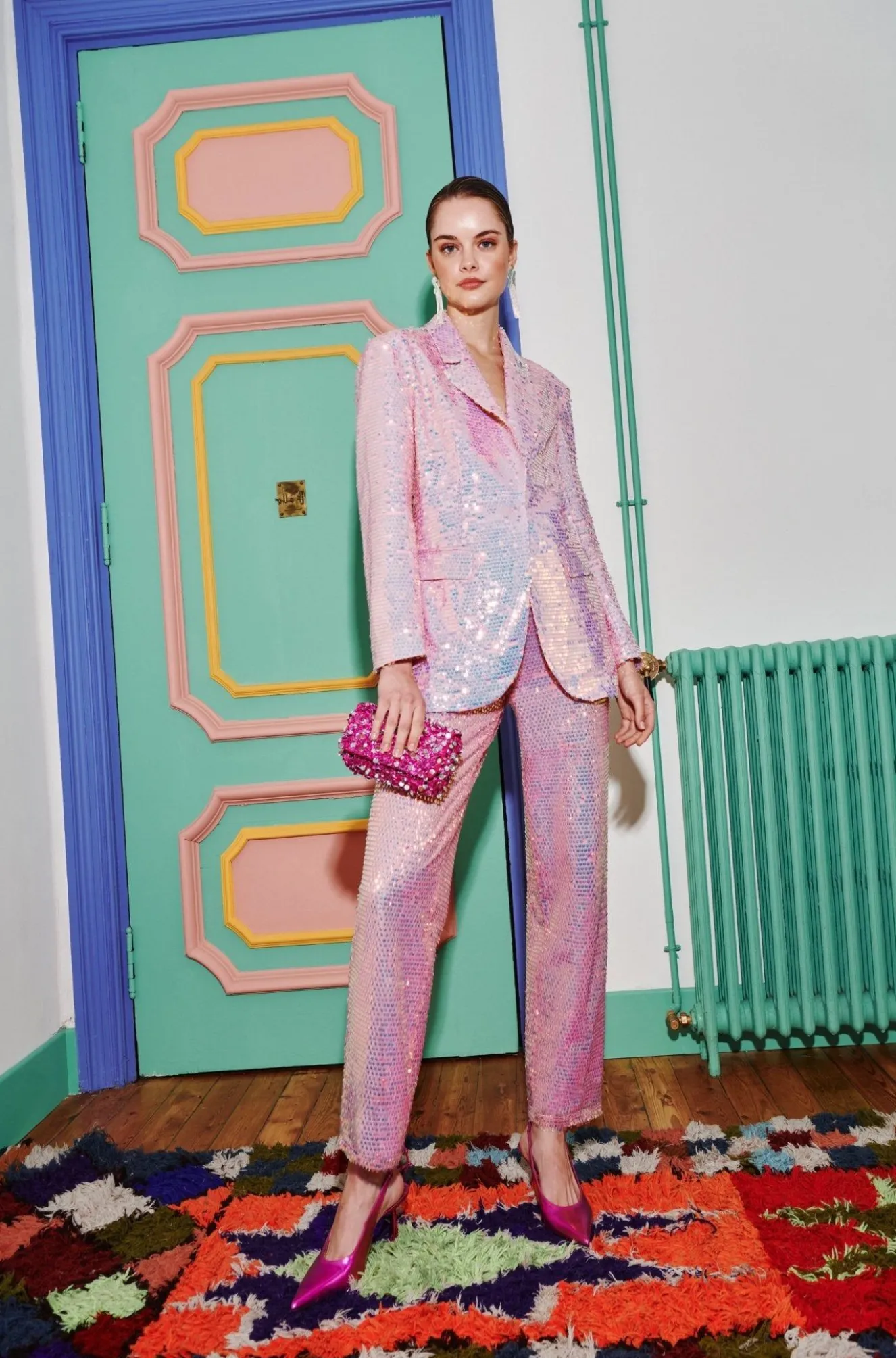 Kimbazi Pants Pink