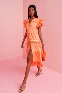 Moonlit Dress Orange