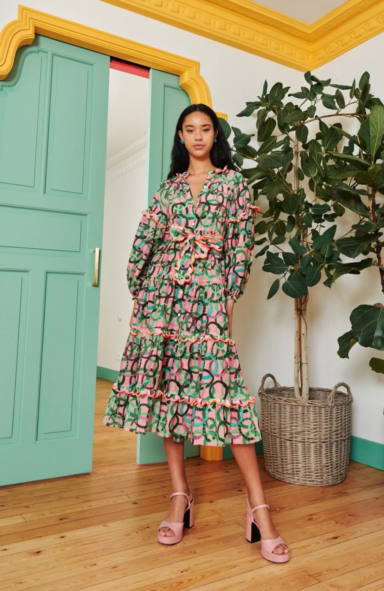 Nile Dress Multi