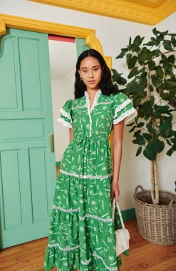 Sedna Dress-Green