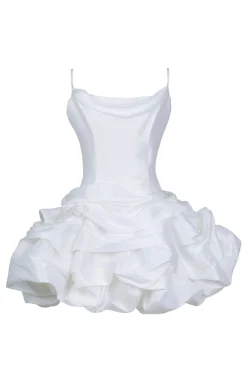 Serenity Dress Neon White